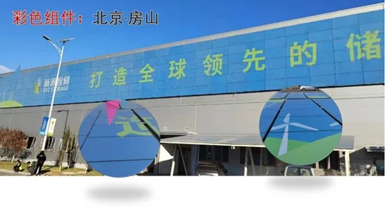 Farbige Module, Fangshan, Peking